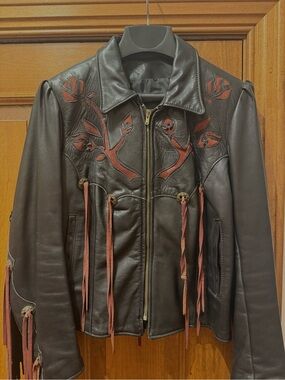 Vintage leather jacket